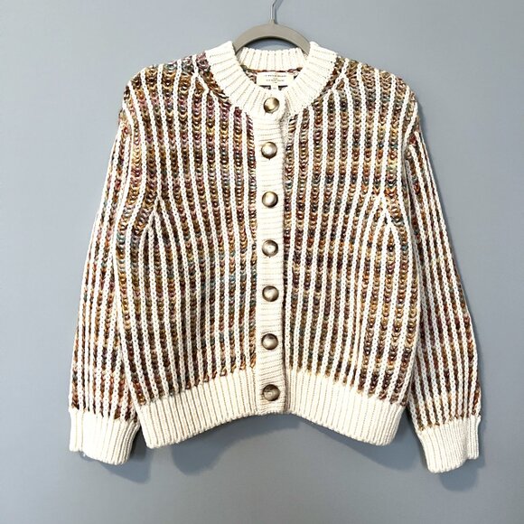 NWT Sezane Randy Cardigan (Multi) XS - Picture 3 of 11